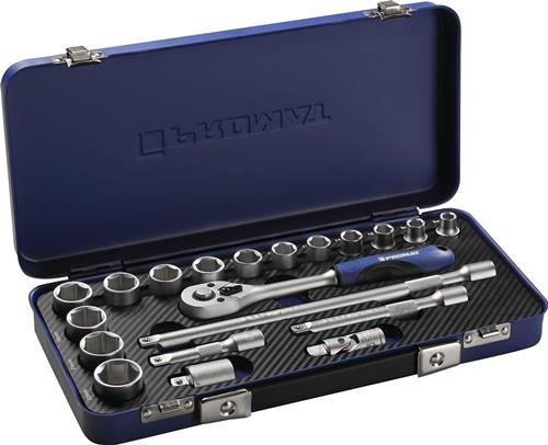 PROMAT Steckschlüsselsatz 20-tlg.3/8 Zoll SW 8-22mm Z.30 6KT PROMAT