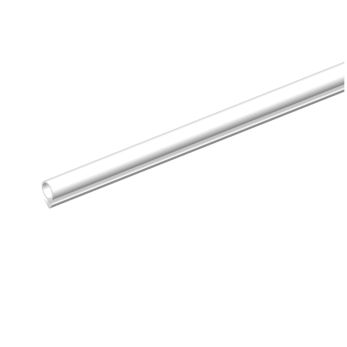 ELLEN Flügelfalz-Türanschlagdichtung Ankersteg 236 f. 3mm Nut z. einfräsen Silikon