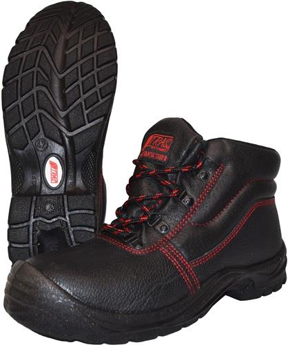 NITRAS Sicherheitsstiefel BASIC STEP MID Gr.41 schwarz S3 SRC EN20345 Volleder NITRAS NITRAS Sicherheitsstiefel BASIC STEP MID Gr.41 schwarz S3 SRC EN20345 Volleder NITRAS
