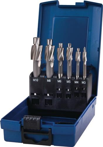 TECWERK Flachsenkersatz DIN 373 M3-M10 mittel f.DL HSS Z.3 Ku.-Kass.TECWERK