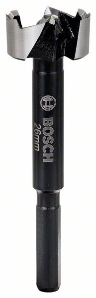 BOSCH Forstnerbohrer, DIN 7483 G, 26 x 90 mm, d 8 mm, toothed-edge