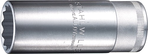 STAHLWILLE Steckschlüsseleinsatz 51 f.Zündkerzen 1/2 Zoll SW 16mm 16mm STAHLWILLE Steckschlüsseleinsatz 51 f.Zündkerzen 1/2 Zoll SW 16mm 16mm