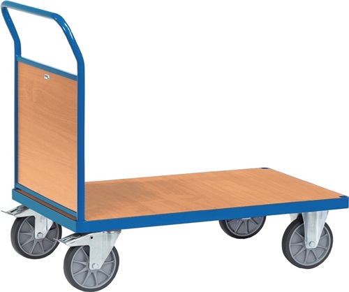 FETRA Stirnwandwagen Ladefl.-L1200xB800mm 1 Stirnwand Holzwerkstoff 500mm