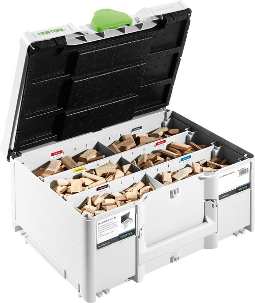 FESTOOL DOMINO Dübel Buche Sortiment DS 4/5/6/8/10 1060 BU, 576794