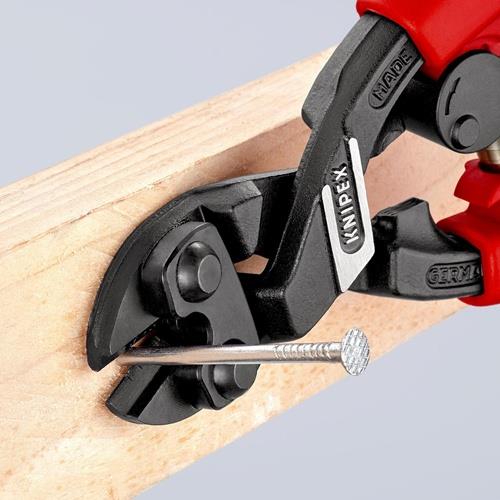 KNIPEX Kompaktbolzenschneider CoBolt L.200mm Mehrkomp.-Hülle 20Grad Form 2 o.Aussparung KNIPEX Kompaktbolzenschneider CoBolt L.200mm Mehrkomp.-Hülle 20Grad Form 2 o.Aussparung