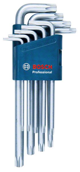BOSCH Innensechskantschlüssel Set 9-tlg. Torx