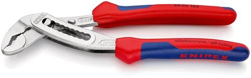 KNIPEX Wasserpumpenzange Alligator® L.180mm Spann-W.36mm verchr.2K-Hülle KNIPEX