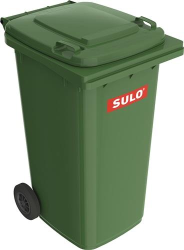 SULO Müllgroßbehälter 240l HDPE grün fahrbar,n.EN 840 SULO