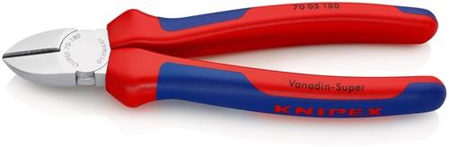 KNIPEX Seitenschneider L.180mm Kopf verchr.Comfort-Griff KNIPEX