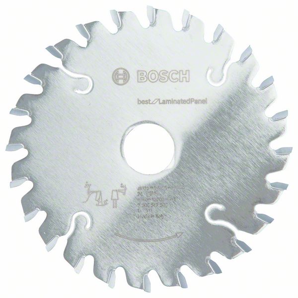 BOSCH Vorritzblatt konisch, Best for Laminated Panel, 125 x 22 x 2,2 mm, 24