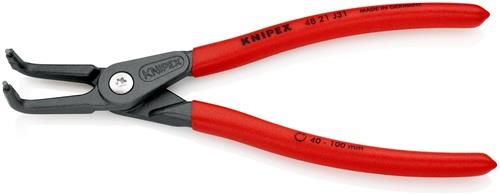 KNIPEX Präzisionssicherungsringzange J 31 f.Bohrungen D.40-100mm L.210mm KNIPEX