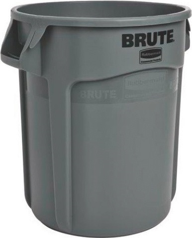 RUBBERMAID Mehrzwecktonne grau 76l PE Außen-Ø495xH581mm RUBBERMAID RUBBERMAID Mehrzwecktonne grau 76l PE Außen-Ø495xH581mm RUBBERMAID