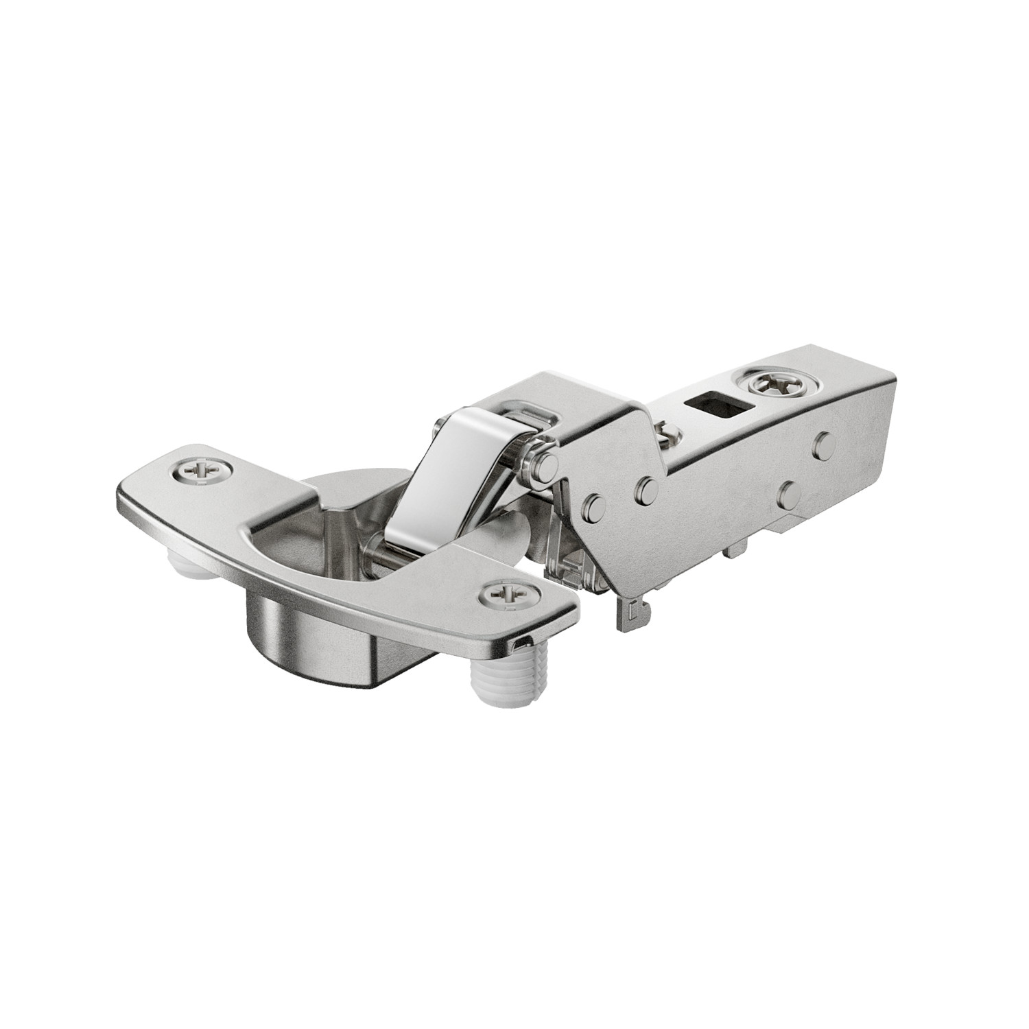 HETTICH Sensys Dicktürscharnier, Türdicke bis 32 mm, mit integrierter Dämpfung (Sensys 8631i), vernickelt, 9091422