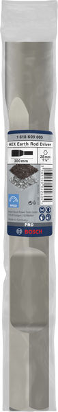 BOSCH Erdnageleintreiber mit 28-mm-Sechskantaufnahme, 300 mm