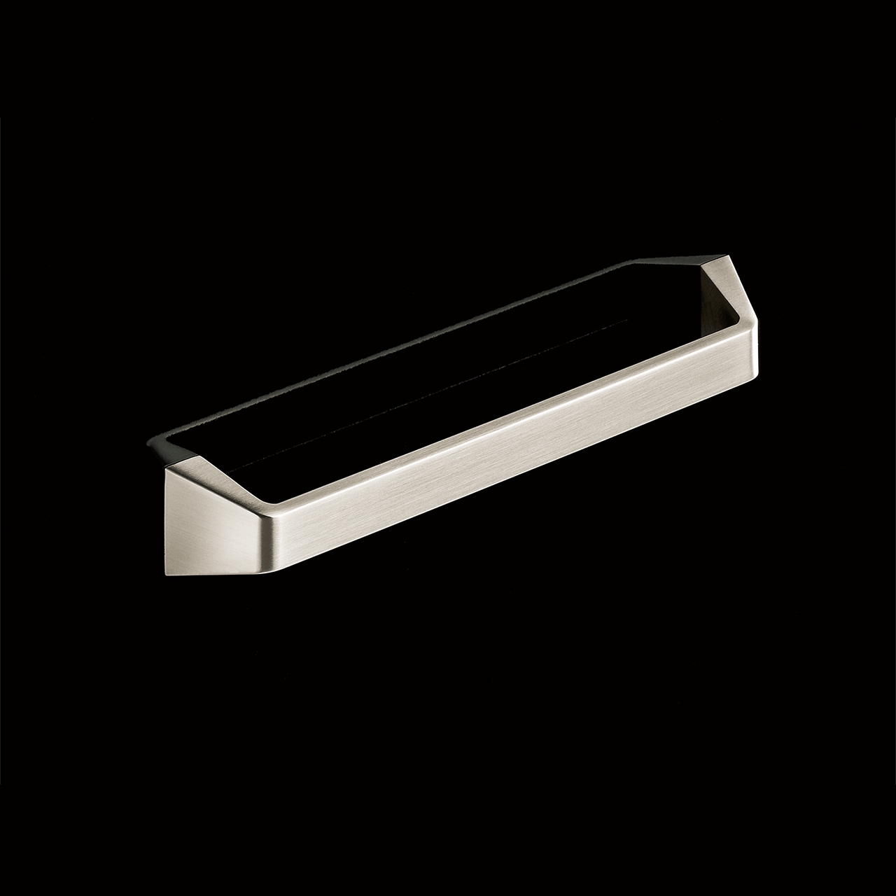 HETTICH Griff Basilia, •–• 192, L 208 mm, B 30 mm, H 30 mm, Edelstahl Optik gebürstet, 115076 HETTICH Griff Basilia, •–• 192, L 208 mm, B 30 mm, H 30 mm, Edelstahl Optik gebürstet, 115076