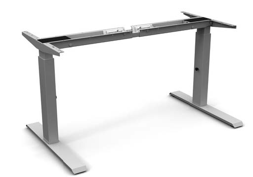 SWEDSTYLE Classic Flex HE - manuell verstellbares Tischgestell-Set mit 240mm Hub