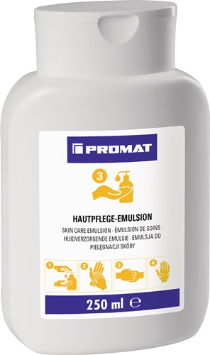 Hautpflege-Emulsion 250ml silikonfrei,leicht parfümiert 24 PROMAT