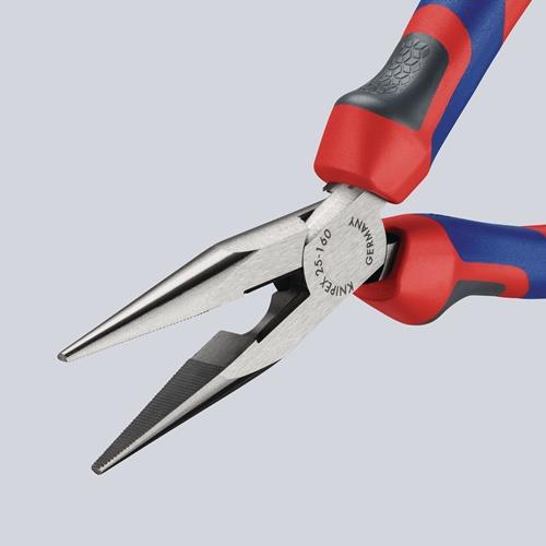 KNIPEX Flachrundzange L.160mm flach/rund ger.pol.Comfort-Griff KNIPEX KNIPEX Flachrundzange L.160mm flach/rund ger.pol.Comfort-Griff KNIPEX