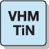 Gewindeausbohrwerkzeug M4 VHM TiN Z.3 PROMAT