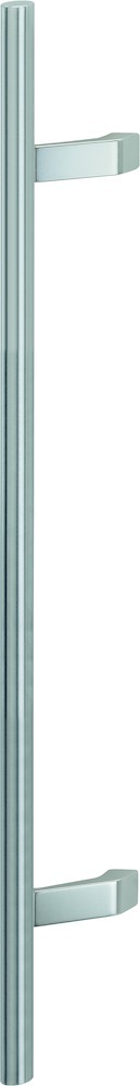 HOPPE    BA 700 mm L   Edelstahl Objekttür, Haustür matt/aluminium natur