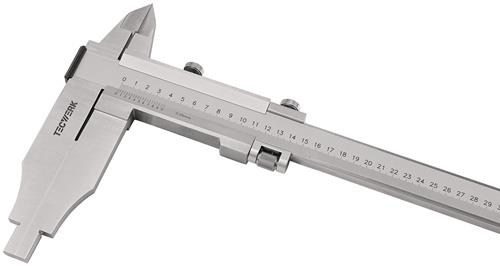 TECWERK Werkstattmessschieber DIN 862 800mm m.Spitzen Schnabel-L.150mm TECWERK