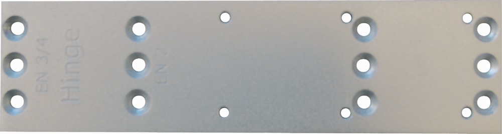 effeff Montageplatte DCA161, Aluminium