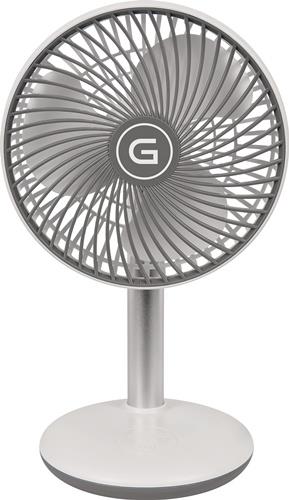Akku-Tischventilator VENTI 3010 R D.15cm H.288mm 220-240/50 V/Hz weiss GUTFELS