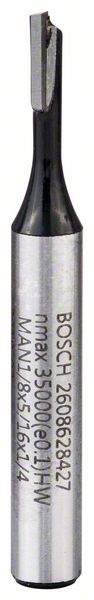 BOSCH Nutfräser 1/4", D1 3,2 mm, L 7,7 mm, G 51 mm