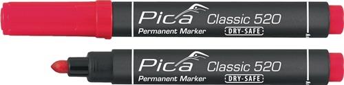 PICA Permanentmarker Classic rot Strich-B.1-4mm Rundspitze PICA