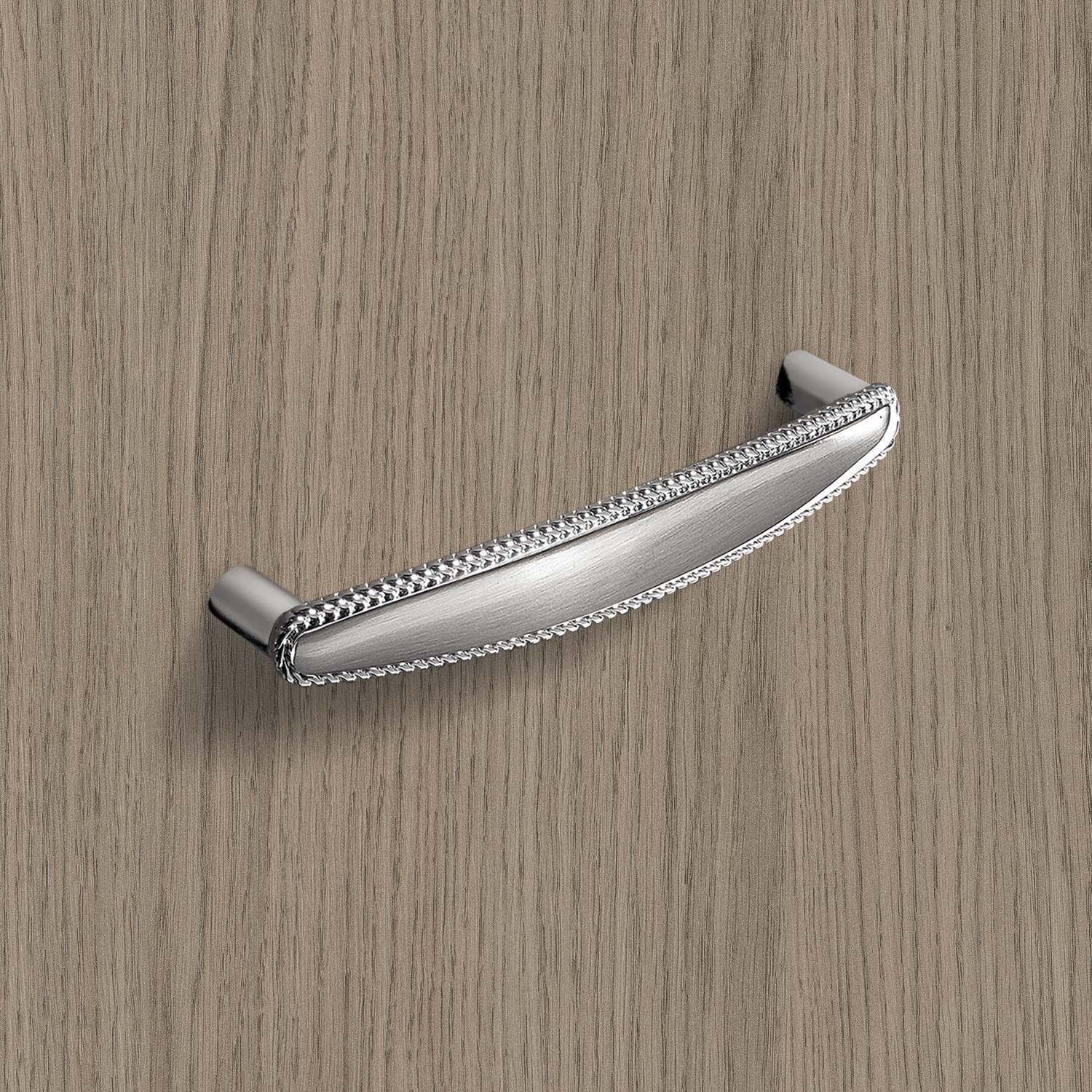 HETTICH Griff Savelli, •–• 128, L 140 mm, B 18 mm, H 29 mm, Edelstahl Optik gebürstet, 9113483 HETTICH Griff Savelli, •–• 128, L 140 mm, B 18 mm, H 29 mm, Edelstahl Optik gebürstet, 9113483