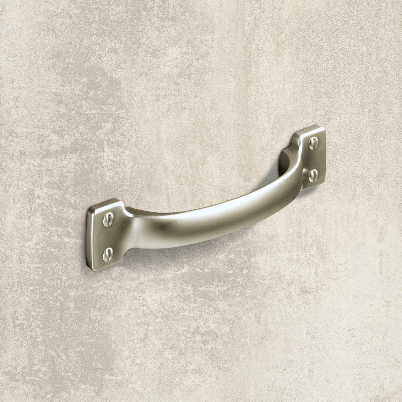 HETTICH Griff Flavia, •–• 96, L 145 mm, B 28 mm, H 28 mm, Vernickelt matt, 115293 HETTICH Griff Flavia, •–• 96, L 145 mm, B 28 mm, H 28 mm, Vernickelt matt, 115293