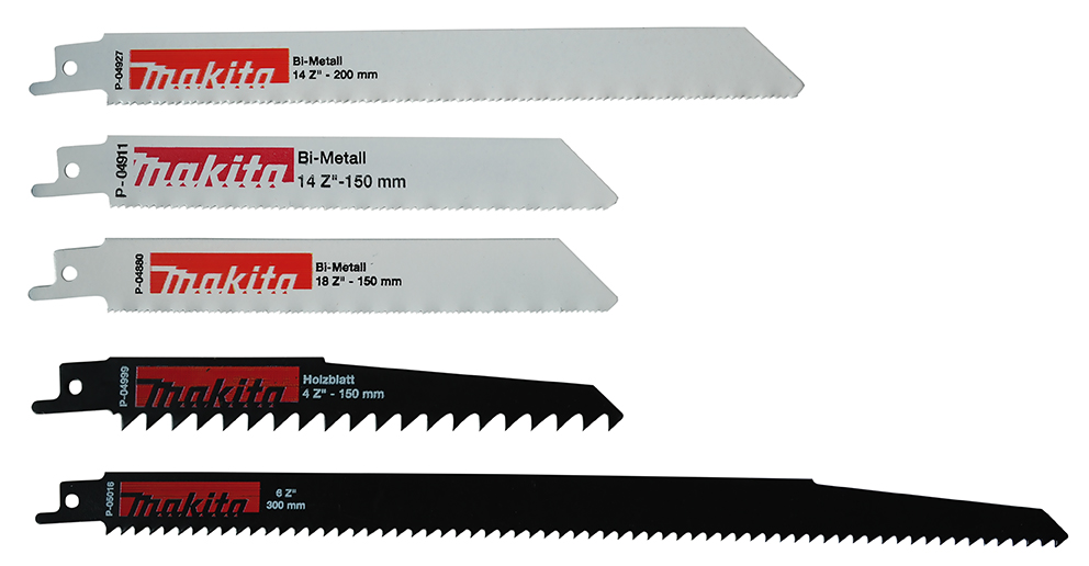 MAKITA Reciprosägeblatt-Set P-83945