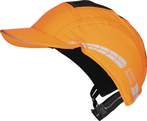 PRO FIT Anstoßkappe X! 9500 54-64cm neonorange Schirmlänge 5cm EN 812:2012 PRO FIT