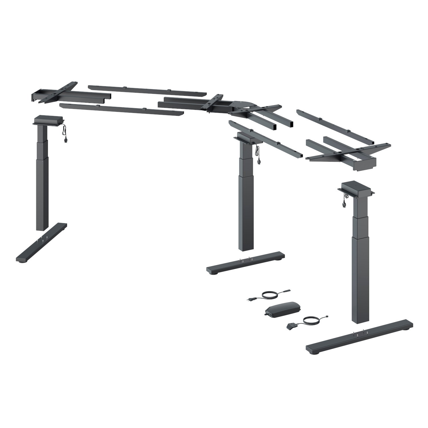 HETTICH Steelforce Pro 673 SLS Highline 135° XL, schwarz, 9311394