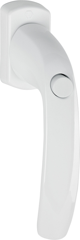 HOPPE® Fenstergriff absperrbar New York 0810SV/U10, ohne Schrauben, Aluminium, 3427181 HOPPE® Fenstergriff absperrbar New York 0810SV/U10, ohne Schrauben, Aluminium, 3427181