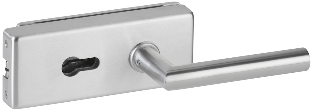 HERMAT Ganzglastürschloss GENOVA 6083, Aluminium HERMAT Ganzglastürschloss GENOVA 6083, Aluminium