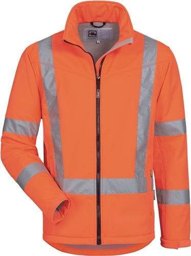 ELYSEE Warnschutz-Softshelljacken Wilmer Gr.XXL orange ELYSEE