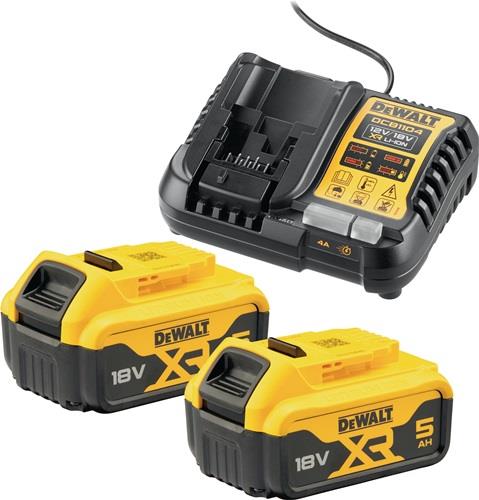 DEWALT Akku-Starter-Set DCB1104P2 18V 5Ah DEWALT