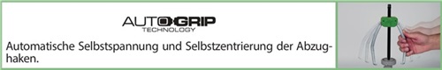 KUKKO Abzieher 44-5 Spann-T.250mm Spann-W.300mm G.4,18kg 9,5 t KUKKO