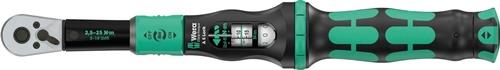 WERA Drehmomentschlüssel Click-Torque Lock A 5 1/4 Zoll 2,5-25 Nm WERA