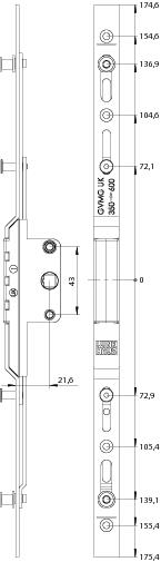 WINKHAUS V.GETR.GVMG-UK350/2 D22-9 SL, WINKHAUS V.GETR.GVMG-UK350/2 D22-9 SL,