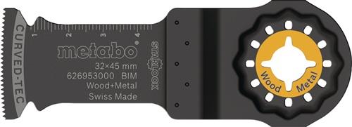 METABO Tauchsägeblatt Starlock L.45mm B.32mm BiM mittel Zahnt. 1,3mm/20TPI 1 St. Metabo
