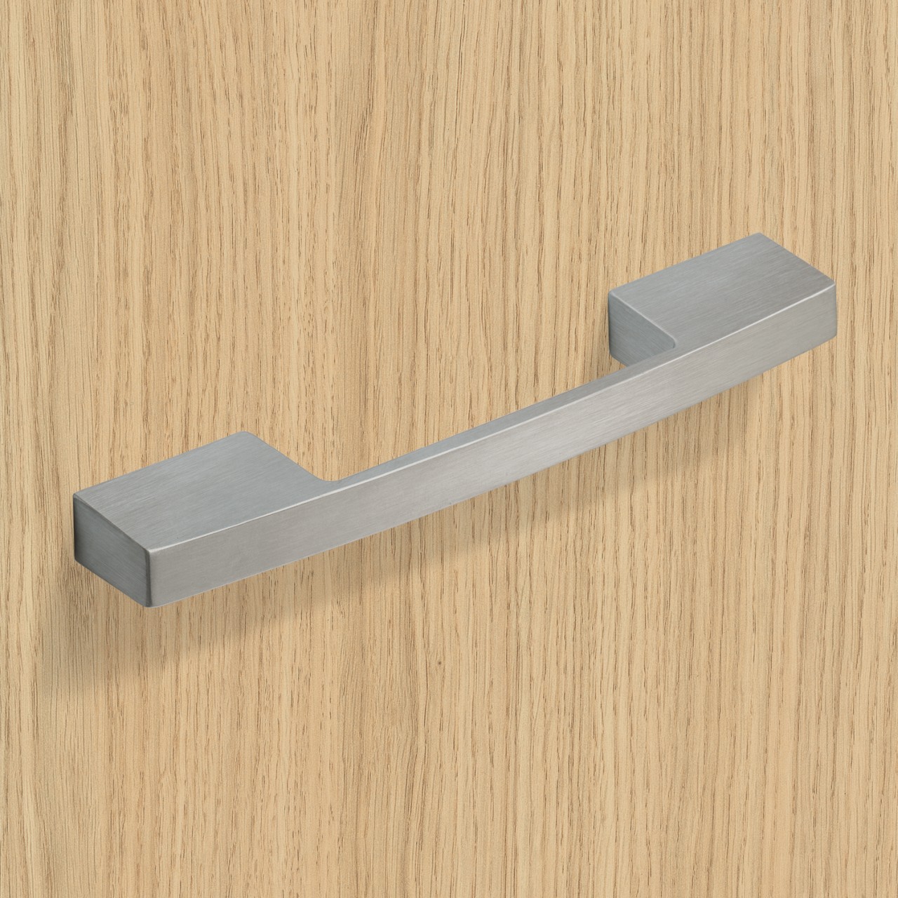 HETTICH Griff Evisa, •–• 128, L 168 mm, B 11 mm, H 24 mm, Edelstahl Optik gebürstet, 9113502 HETTICH Griff Evisa, •–• 128, L 168 mm, B 11 mm, H 24 mm, Edelstahl Optik gebürstet, 9113502