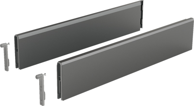 HETTICH TopSide ArciTech, 400 mm, (186/94, 218/126) anthrazit, 9122913