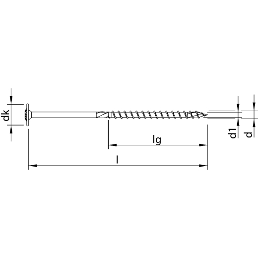 HECO TOPIX-plus, Tellerkopf XL, T-Drive, Teilgewinde, verzinkt blau, A3K