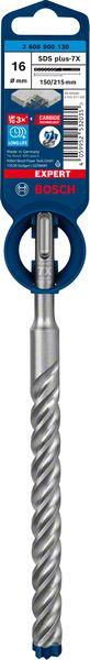 BOSCH EXPERT SDS plus-7X Hammerbohrer, 16 x 150 x 215 mm. Für Bohrhämmer