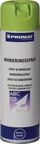 PROMAT CHEMICALS Markierungsspray leuchtgelb 500 ml Spraydose PROMAT CHEMICALS