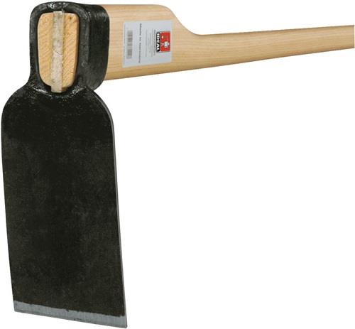 IDEAL Reuthacke Blattmaß 210x100x120mm geschmiedet,m.Eschenstiel G.1500g IDEAL
