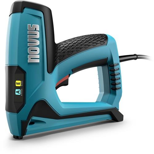 NOVUS Elektrotacker J-120 Sp.240V Klammer-L.6-14mm Nagel-L.16mm NOVUS