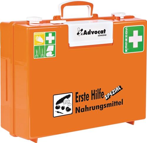 SÖHNGEN Erste Hilfe Koffer Advocat Nahrungsmittel B400xH300xT150ca.mm orange SÖHNGEN